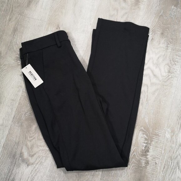 NWT Reaction Kenneth Cole Ladies Size 8 Black Dress Pants - Picture 4 of 15